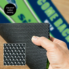 28" x 16" PVC Trapper Mat, Come Back with Tickets, Seattle Seahawks, NFL
