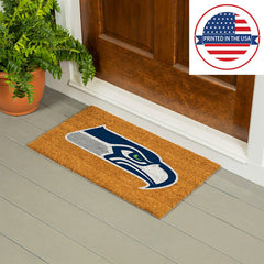 Coir Mat, 16"x28", Seattle Seahawks, NFL