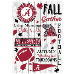 University of Alabama, Moire Flag, House Size, Fall Seasonal, Home, Collegiate