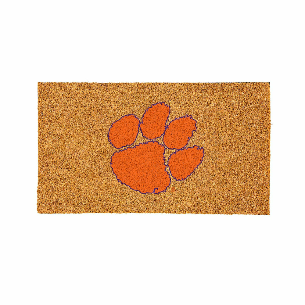 Coir Mat, 16"x28", Clemson University, Collegiate