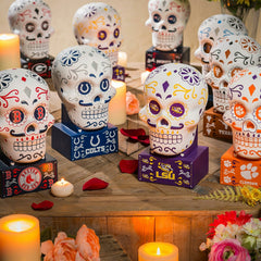 LSU, Sugar Skull Statue, Collegiate, Home