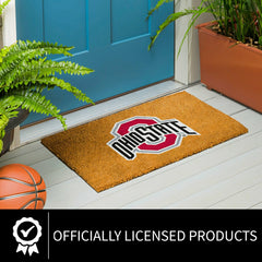 Coir Mat, 16"x28", Ohio State University, Collegiate