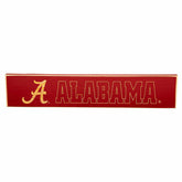 University of Alabama Engraved Wood Sign, 3.5" x 18", Collegiate, Home