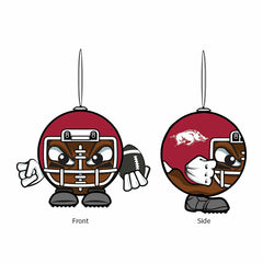 University of Arkansas, Ball Head Ornament, Collegiate, Home