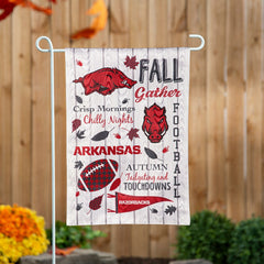 University of Arkansas, Moire Flag, GDN, Fall Seasonal, Collegiate, Home