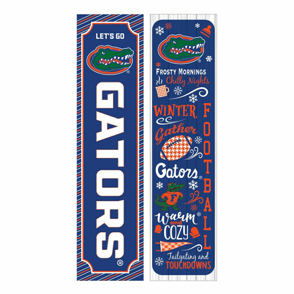 University of Florida 46" Double Sided Leaner, Winter Seasonal, Collegiate, Home