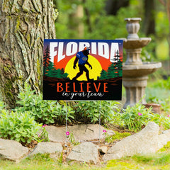 University of Florida Coroplast Yard Sign, Bigfoot, Collegiate, Home
