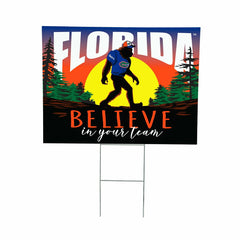 University of Florida Coroplast Yard Sign, Bigfoot, Collegiate, Home