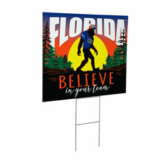 University of Florida Coroplast Yard Sign, Bigfoot, Collegiate, Home