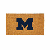Coir Mat, 16"x28", University Of Michigan, Collegiate