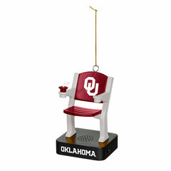 Stadium Seat Ornament, University of Oklahoma, Collegiate, Home