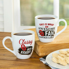University of Oklahoma, Ceramic Cup O'Java 17oz Gift Set, Collegiate, Home