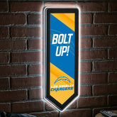 LED Wall Decor, Pennant, Los Angeles Chargers, Home