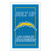 Los Angeles Chargers NFL Football Rectangle Neolite LED Decor, Home