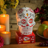 Kansas City Chiefs Sugar Skull Statue, Home