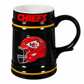 Kansas City Chiefs Ceramic Stein Cup, 24oz, Home