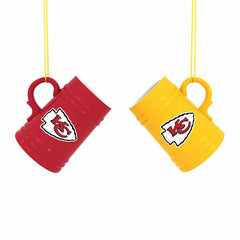 Kansas City Chiefs Ceramic Mini Stein, 3oz, set of 2, Home