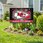 Kansas City Chiefs Yard Sign, Patriotic, Home