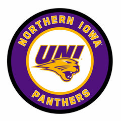 University of Northern Iowa College Large Round Edgelite LED Decor, Home