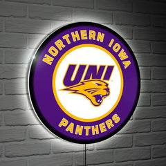 University of Northern Iowa College Large Round Edgelite LED Decor, Home