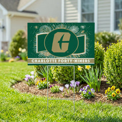 University of North Carolina/Charlotte Yard Sign, Patriotic, Home