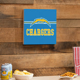 Los Angeles Chargers Wood Wall Sign, 12x12, Home