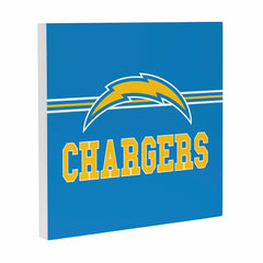Los Angeles Chargers Wood Wall Sign, 12x12, Home