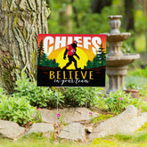 Kansas City Chiefs Yard Sign, Bigfoot, Home