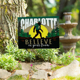 University of North Carolina/Charlotte Yard Sign, Bigfoot, Home
