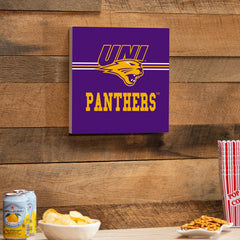 University of Northern Iowa Wood Wall Sign, 12x12, Home