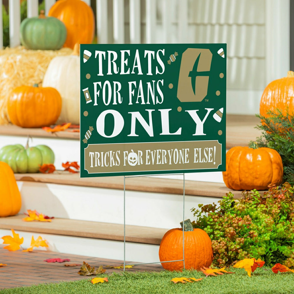 University of North Carolina/Charlotte Yard Sign, Halloween Treats for, Home