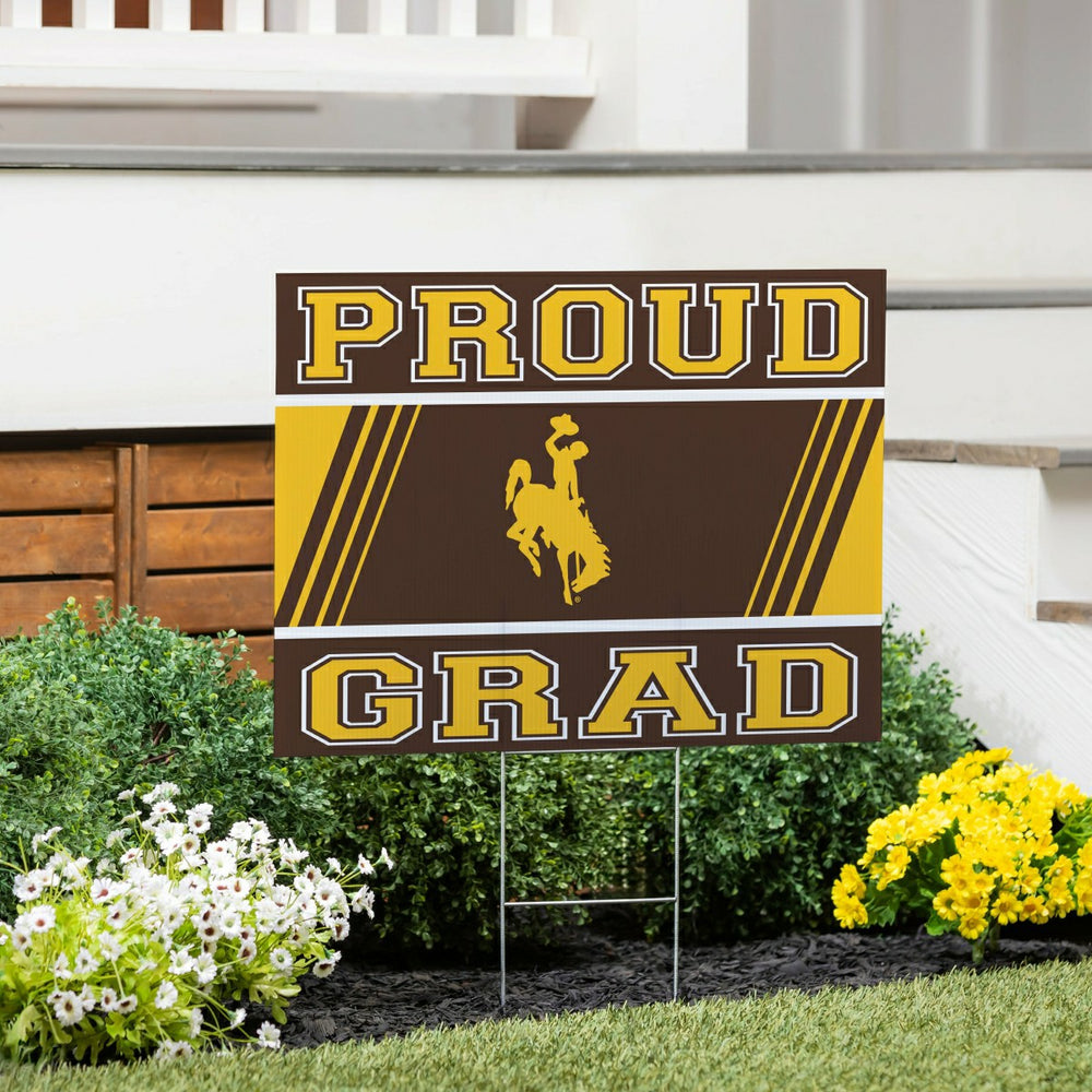 University of Wyoming Coroplast Yard Sign Graduate, Home
