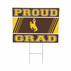 University of Wyoming Coroplast Yard Sign Graduate, Home