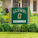 University of North Carolina/Charlotte Coroplast Yard Sign Alumni, Home