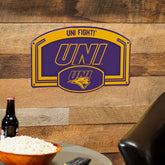 University of Northern Iowa USA Embossed Steel Wall Sign, 11" x 17", Home