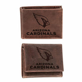 Arizona Cardinals, Bi-Fold and Tri-Fold Wallet Gift Set, Brown, Home