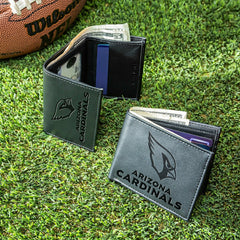 Arizona Cardinals, Bi-Fold and Tri-Fold Wallet Gift Set, Black, Home