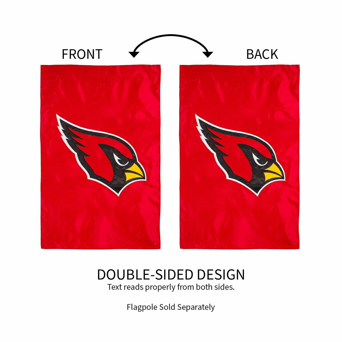 Applique Flag, Reg, Arizona Cardinals, NFL, Home