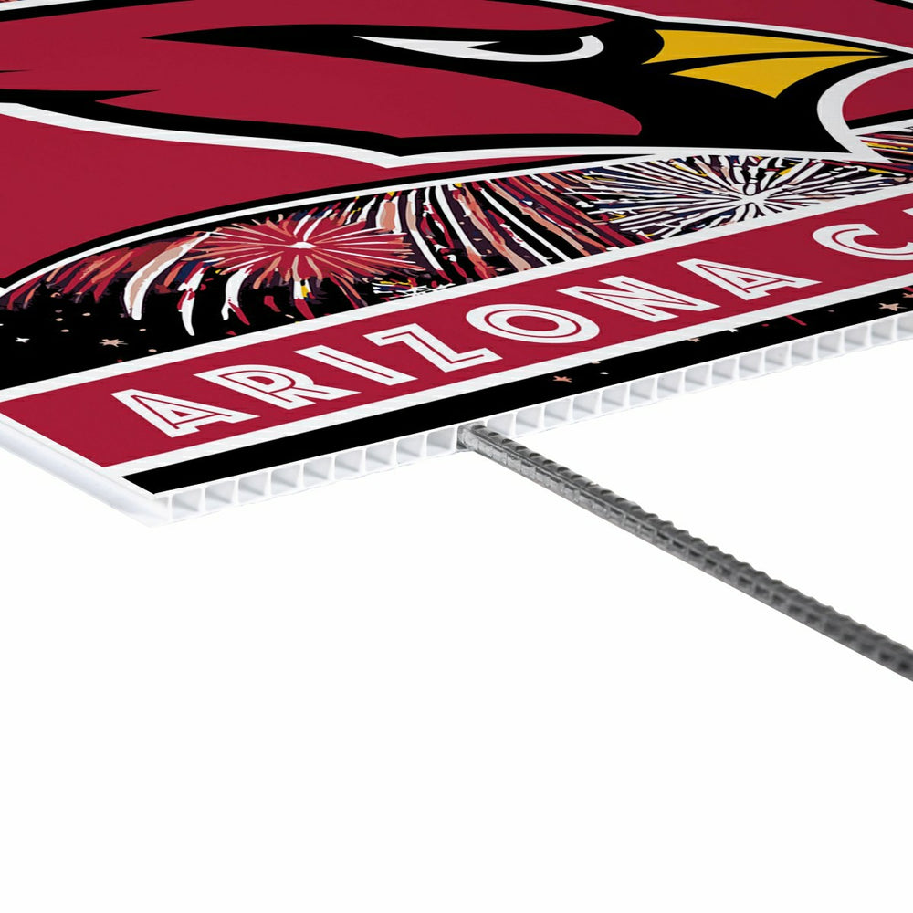 Arizona Cardinals Yard Sign, Patriotic, NFL, Home