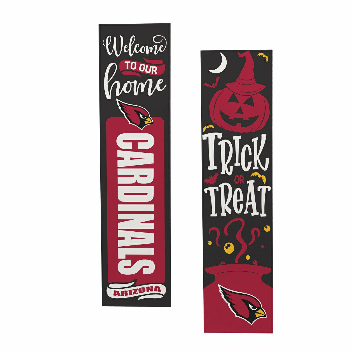 47" Double Sided Leaner, Arizona Cardinals, Halloween, NFL, Home