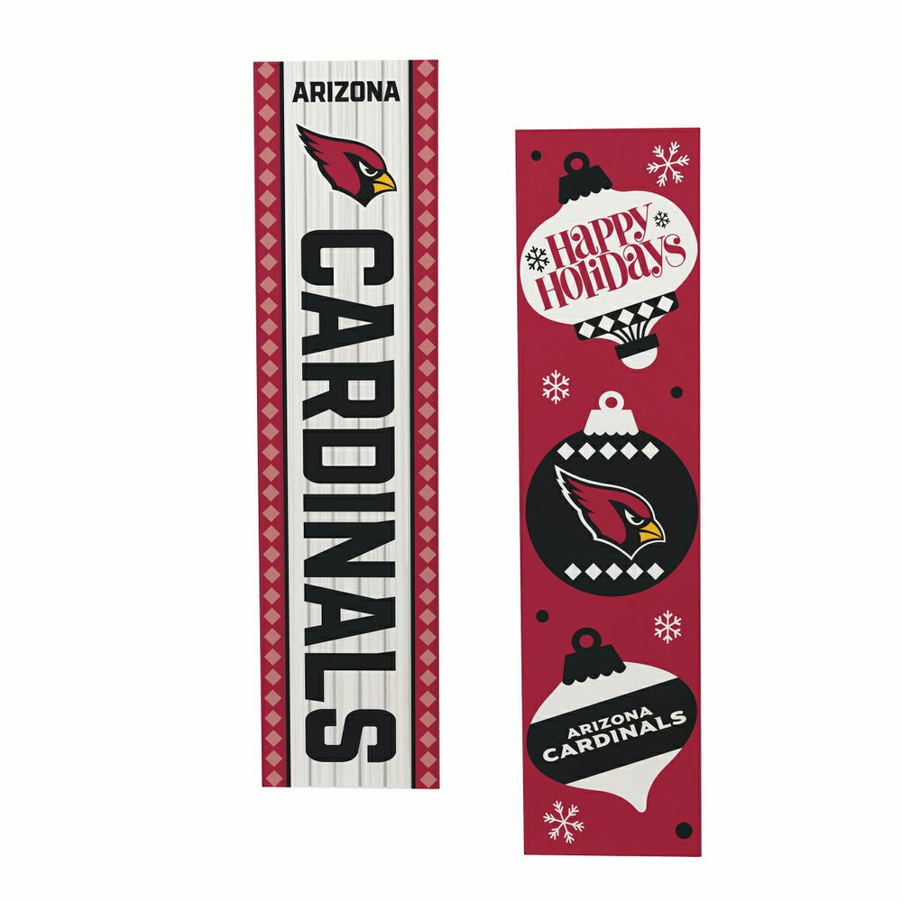 47" Double Sided Leaner, Arizona Cardinals, Christmas, NFL, Home
