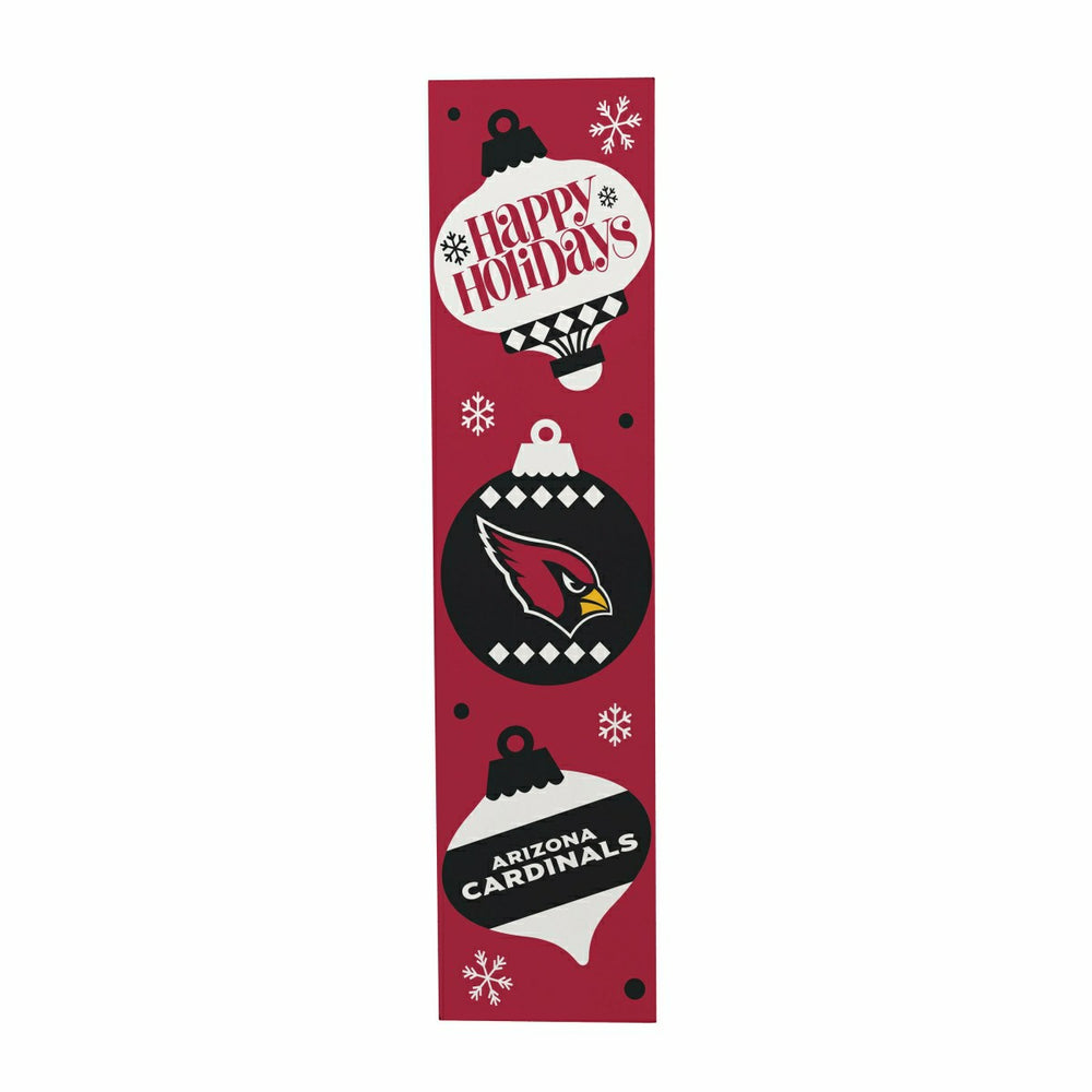47" Double Sided Leaner, Arizona Cardinals, Christmas, NFL, Home