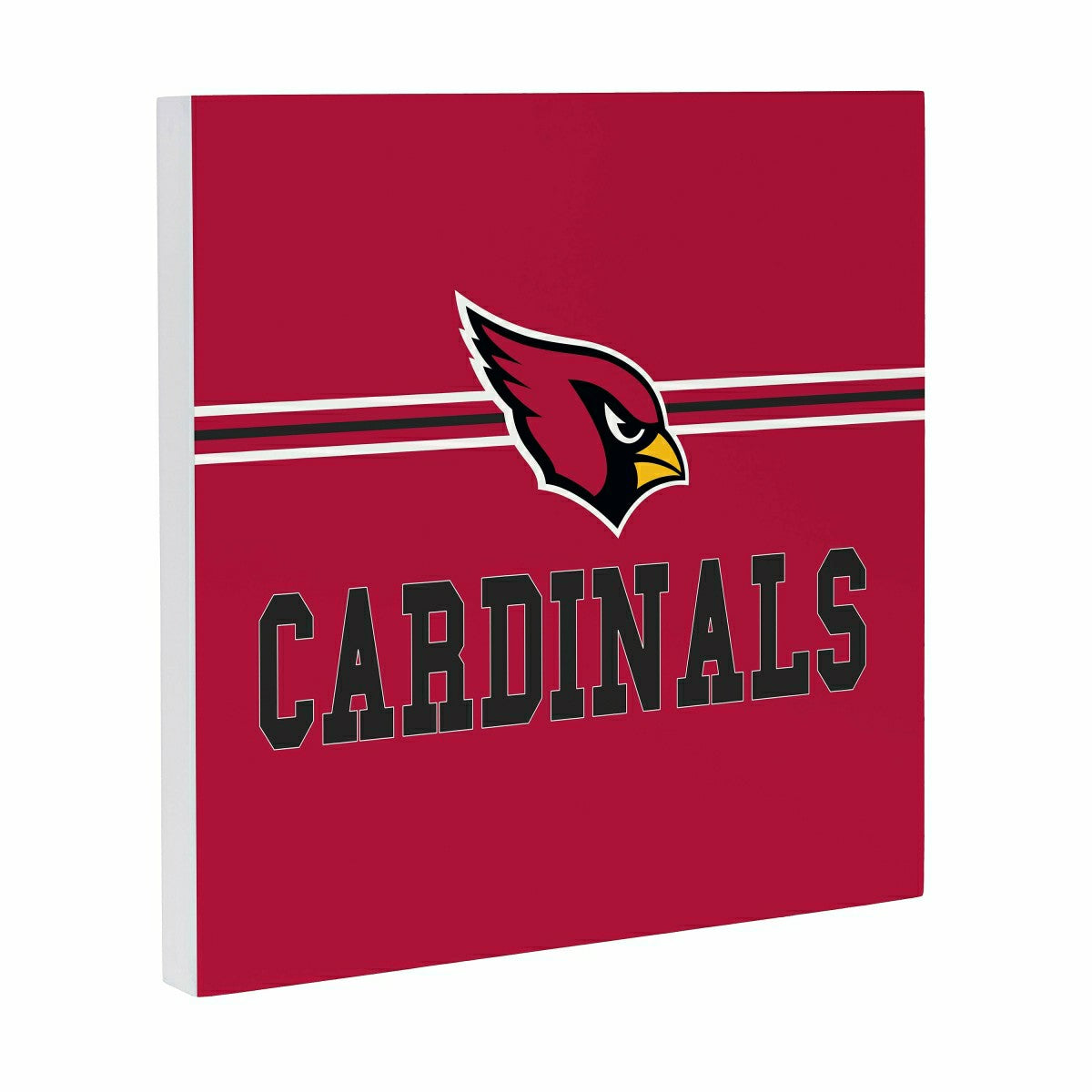 Arizona Cardinals Wood Wall Sign, 12x12, NFL, Home