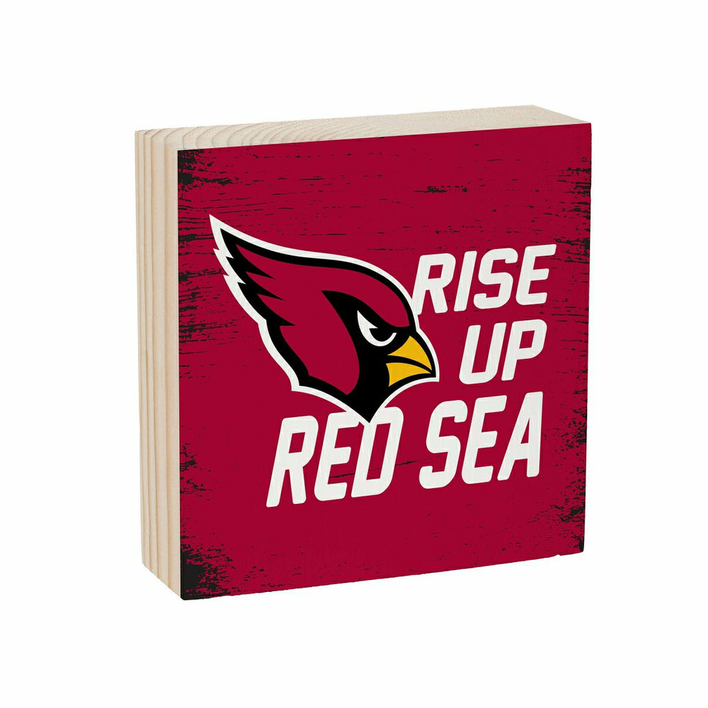 Arizona Cardinals Plock, Down Home Fans, 6x6, NFL, Home