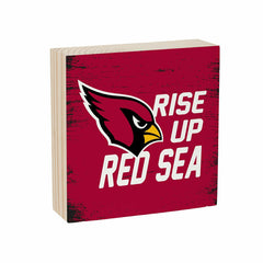 Arizona Cardinals Plock, Down Home Fans, 6x6, NFL, Home