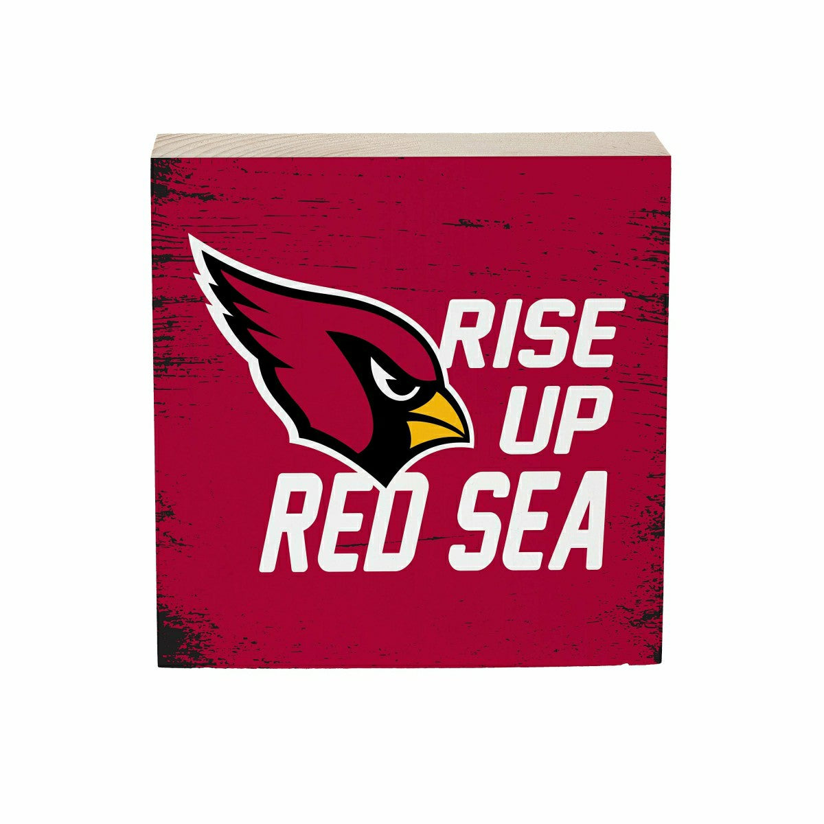 Arizona Cardinals Plock, Down Home Fans, 6x6, NFL, Home