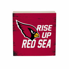 Arizona Cardinals Plock, Down Home Fans, 6x6, NFL, Home