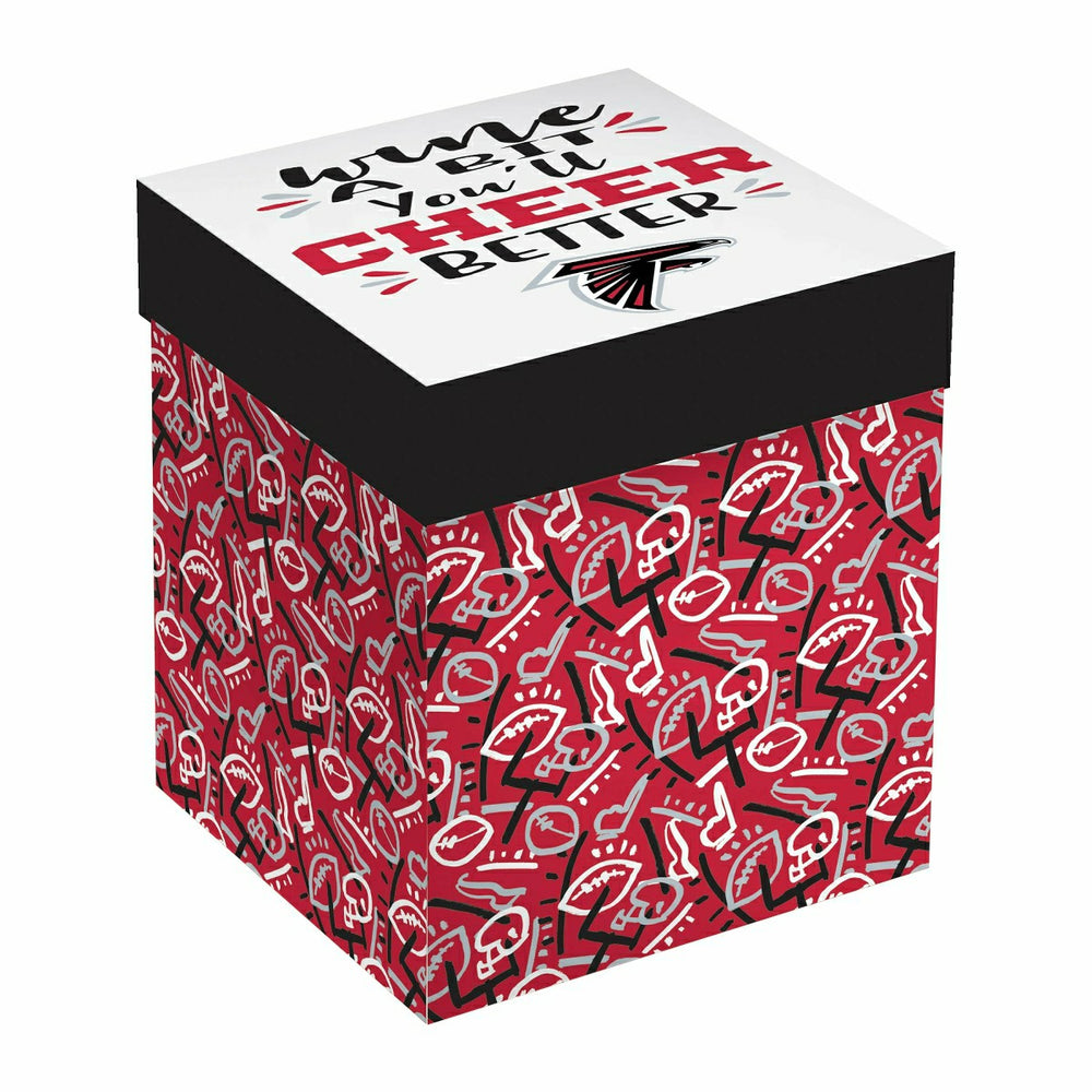 Atlanta Falcons, 17oz Boxed Stemless Wine, NFL, Home