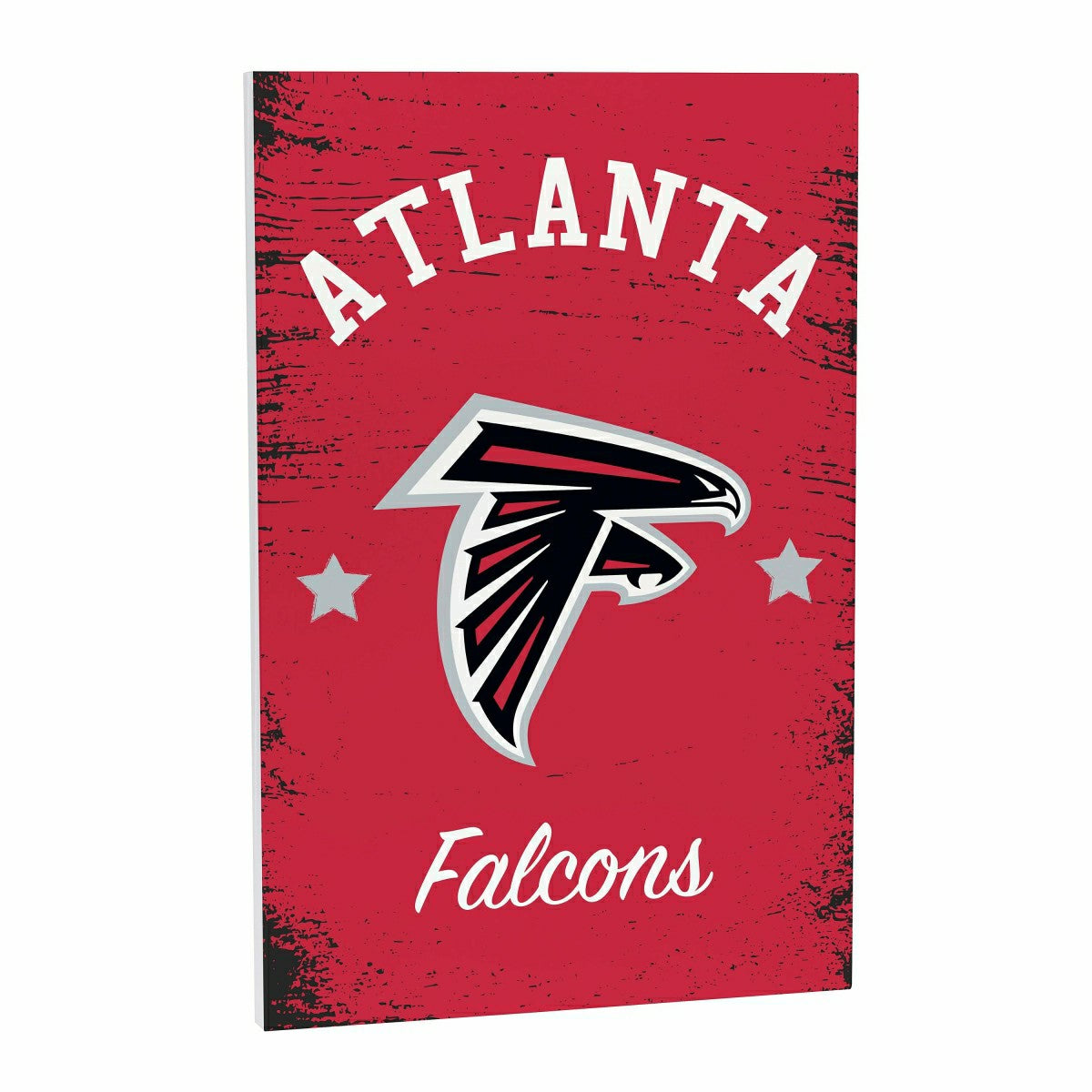 Atlanta Falcons Wood Wall Sign, 16x24, NFL, Home