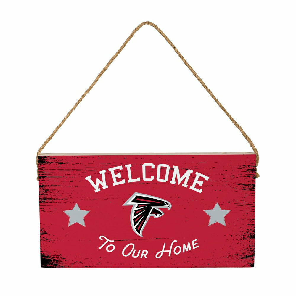 Atlanta Falcons Wood Wall Sign, 6x11, NFL, Home